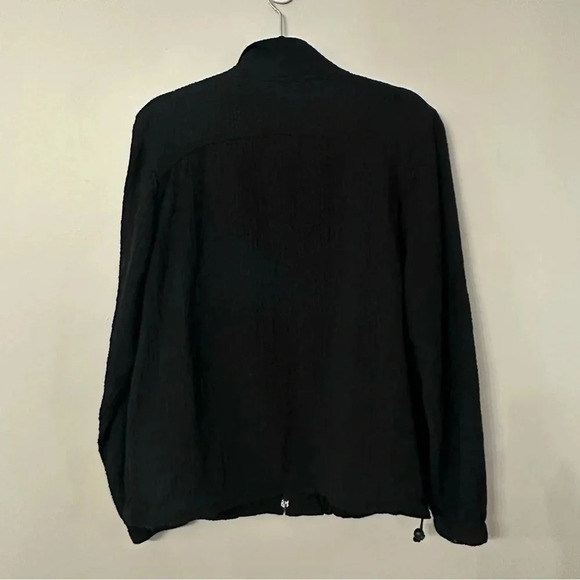 Orvis Women's Black Textured Zip Up Jacket with Zipper Pockets Size M GUC - Picture 8 of 8